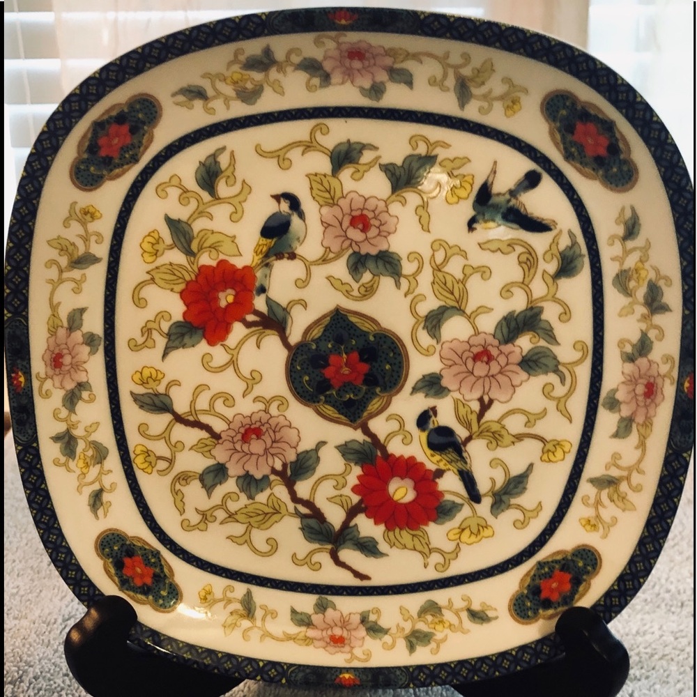 Canton- Exquisite Asian flare porcelain plate!
